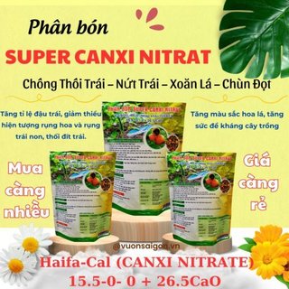 Phân bón Super Canxi Nitrat 500gr – Ca(NO3)2.4H2O (Nhập khẩu Haifa – Israel)- Green City