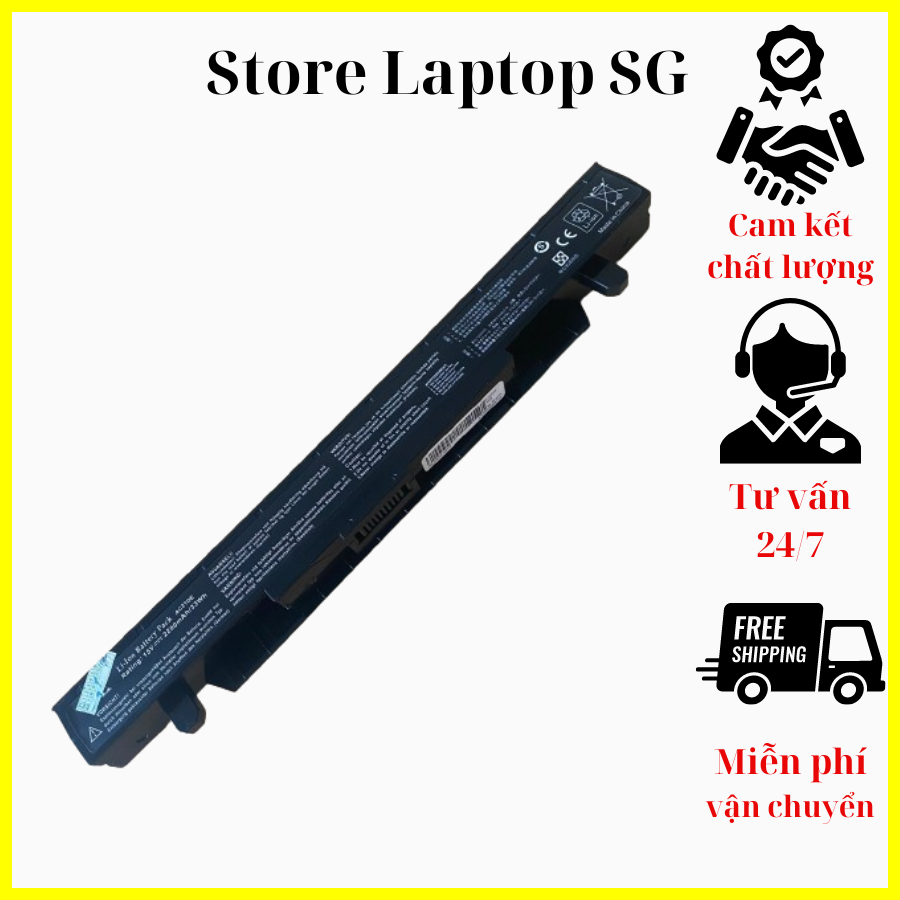 Pin Asus GL552V GL552J GL552VW GL552VW-DH74 DH71 GL552JX GL552;ZX50JX X50J X555 ZX50 FZ50 new 100%