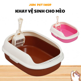 Phụ Kiện Cho Mèo, Chậu Cát Cho Mèo - Zise Cho Mèo Bé (Tặng Xẻng)