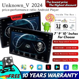 Ettro car android player style 7"9"10 inch quad core car multimedia free reverse camera