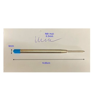 [MUA SỈ GIẢM 10%] [COMBO 3 CÂY] Ruột viết bi Parker (00394), xanh