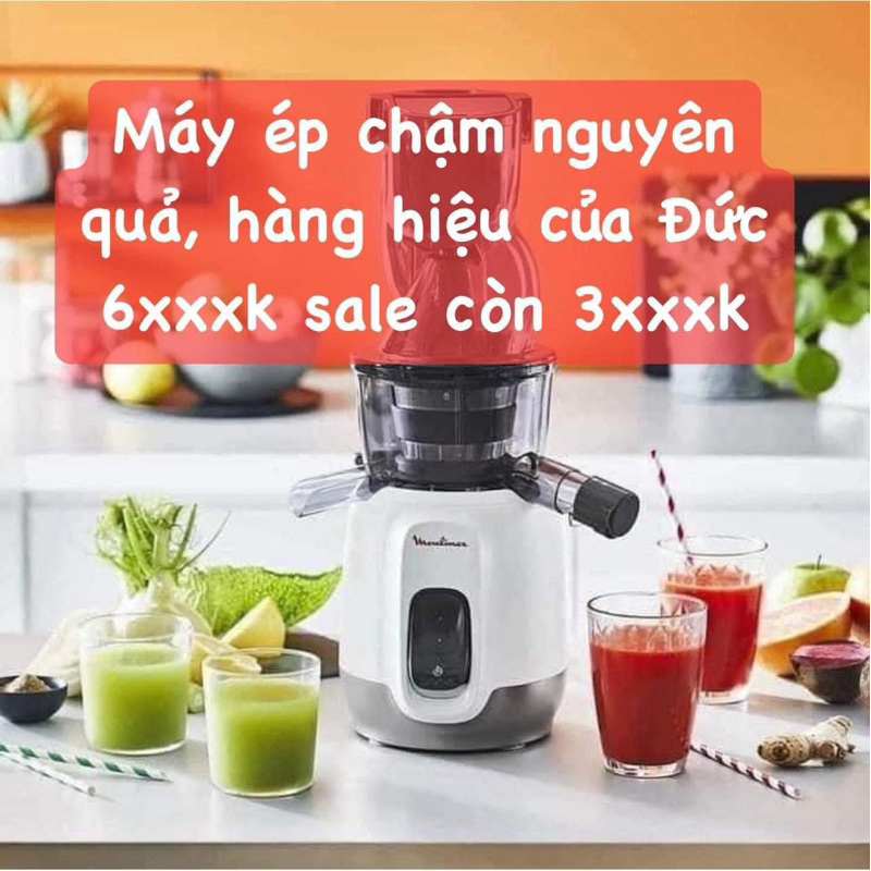 máy ép hoa quả Moulinex, bảo hành 12 tháng chính hãng