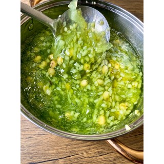 cốm khô dùng nấu chè làm bánh