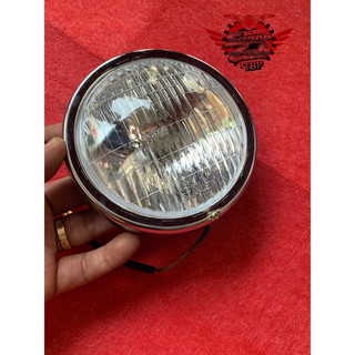 Đèn pha xe cub 81 86 88 78 dame tặng kèm bóng đèn