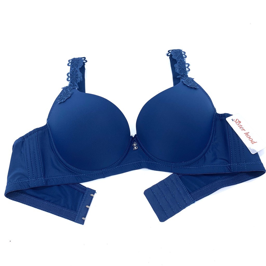 Áo lót có gọng đệm mỏng quả to cup B size lớn nâng ngực nâng ngực chống xệ mặc áo dài form tròn thoáng mát ASH954 EBINU