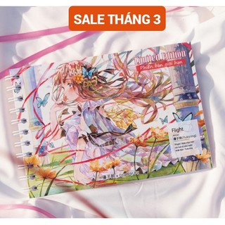   QUÀ TẾT GIỚI HẠN  Sổ Phác Thảo A6 Flight Yukoring - Sổ Vẽ Không Kỵ Tẩy - Sketchbook Không Kèm Tutorial - Ong Mặt Bự 