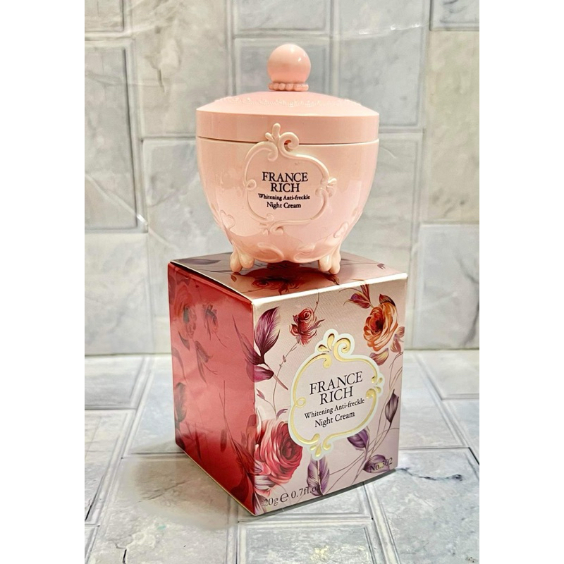 Kem dưỡng da mặt France Rich whitening anti - frekle cho da nám và tàn nhang 20gr - kem Francerich n