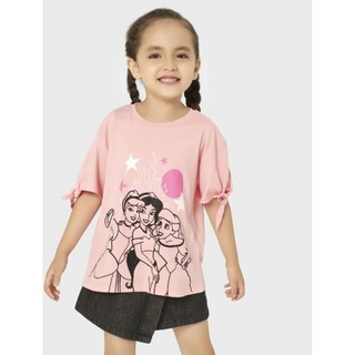 Áo phông cộc tay bé gái Canifa in hình Princess