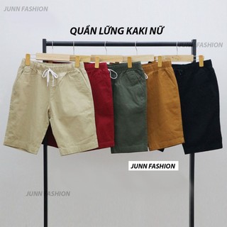 Quần lững Nữ kaki lưng thun Big Size (42kg - 82kg), đơn giản, thoải mái.