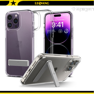 Ốp lưng ip 14 pro max / 14 pro / 14 / 14 plus spigen ultra hybrid s - có chân chống