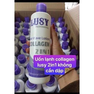 Uốn lạnh 2in1 lusy không cần kem dập - dễ làm - không khô tóc