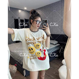 [SẴN] ÁO PHÔNG HÌNH MẶT CƯỜI QC
