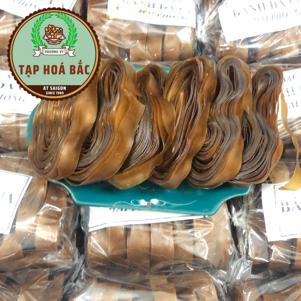 Bánh đa đỏ sợi to (gói 1kg) - Bánh đa cua Hải Phòng- Tạp hoá Bắc  - Đặc sản Hải Phòng - Bánh đa cua 