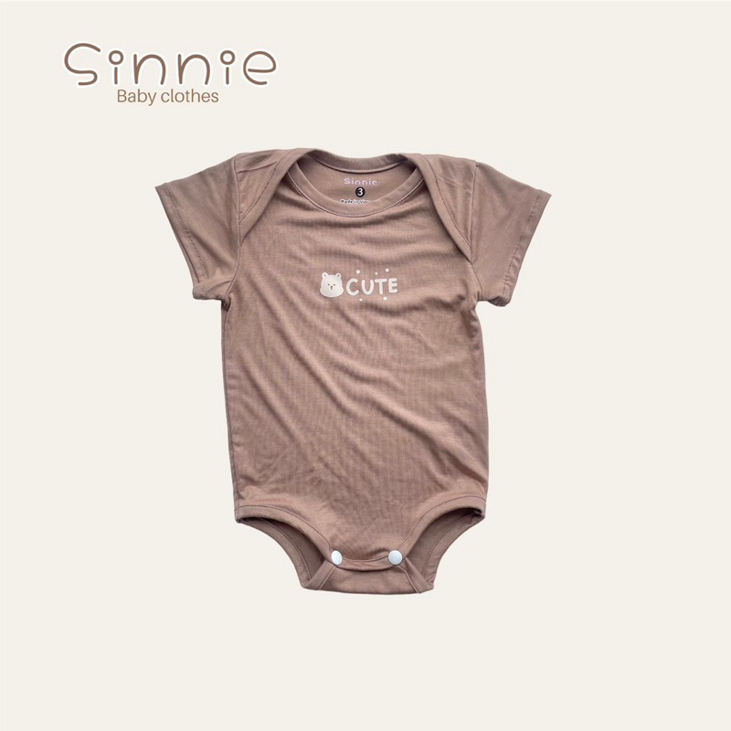 Bodysuit cho bé Sinnie, bodysuit basic màu siêu xinh cho bé