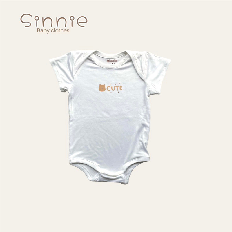 Bodysuit cho bé Sinnie, bodysuit basic màu siêu xinh cho bé