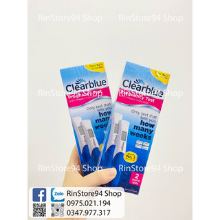 Que thử thai điện tử xác định số tuần thai chuẩn xác- Clearblue Pregnancy Test hộp 2 que