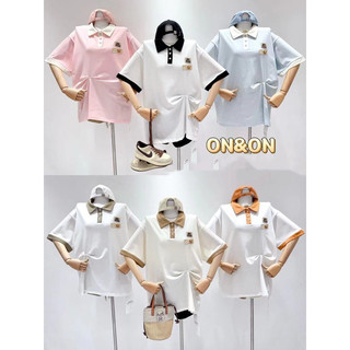 Áo phông polo oversize chất cotton qc