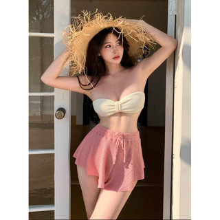 Set 3 món đi biển quần short xoè