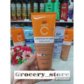 Serum body boots vitamin c+ trắng sáng và độ chống nắng cao