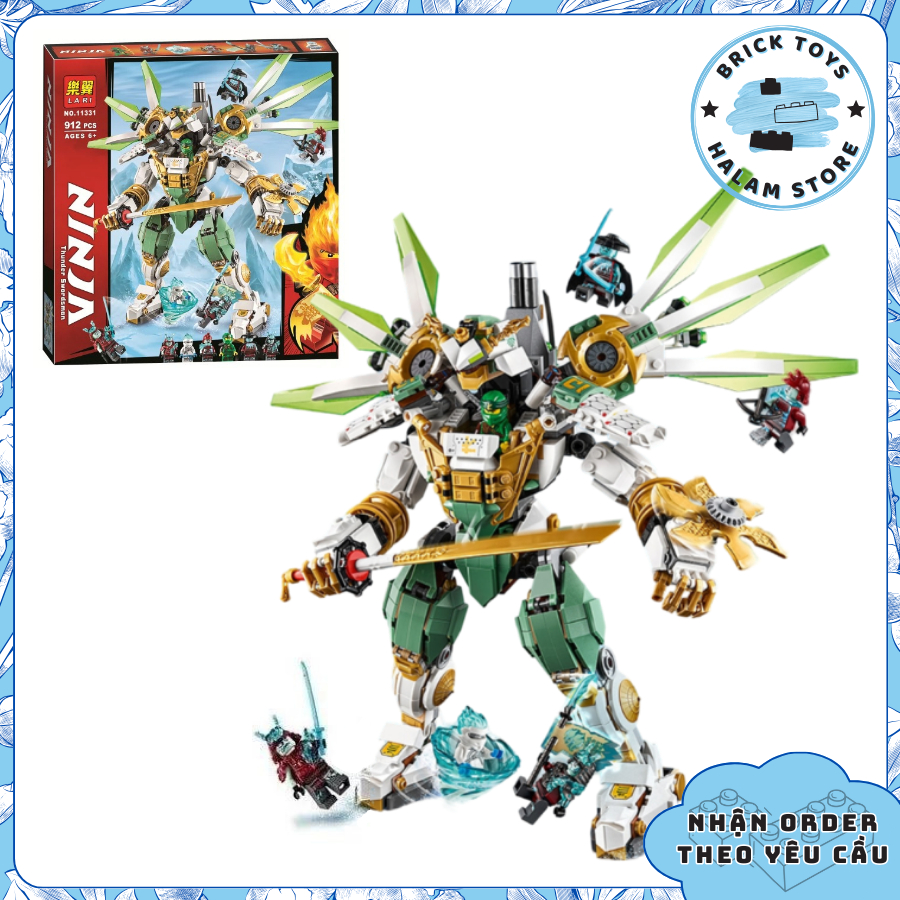 [Có sẵn] Đồ chơi lắp ráp Ninjago 11331 70676 Lloyd's Titan Mech - Mô hình season 11 Robot của Lloyd
