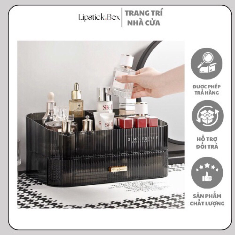 Kệ đựng mỹ phẩm đa năng Simple Style Nordic A58 | LIPSTICK BOX