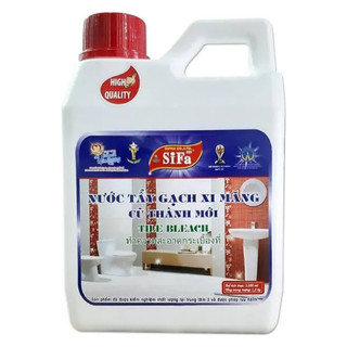 Nước tẩy gạch xi măng sifa cũ thành mới, tẩy trên nhiều chất liệu siêu mạnh