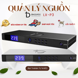 Quản lý nguồn dbacoustic lx-p3 chính hãng, bảo vệ dàn âm thanh, màn hình lcd hiển thị
