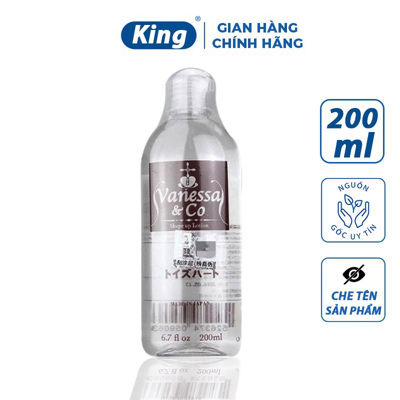 Gel bôi trơn Vanessa & Co 200ml, gel bôi trơn quan hệ tăng khoái cảm kéo dài thời gian quan hệ