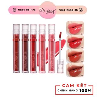 Son Tint Lilybyred Glassy Layer Fixing Tint màu 08 Burnt Brick - Son Lilybyred màu 08 màu đỏ nâu gạch