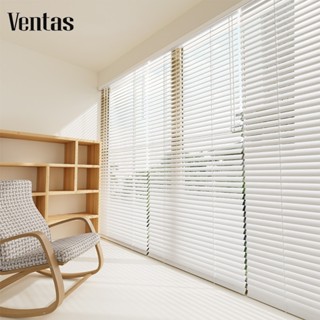 VENTAS Rèm Cửa Sổ  Treo tường PVC phòng ngủ chống nắng màn che Trắng/Xám