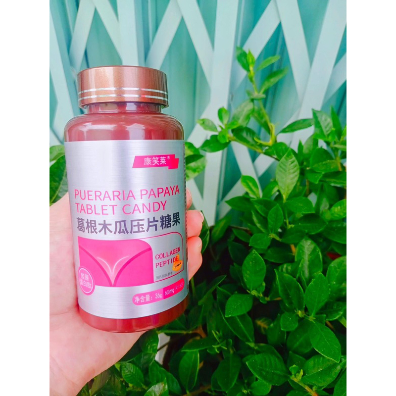 Kẹo Nhai Đủ Đủ Kuzdu Nở Ngực - Tăng Vòng 1 Đẹp Da , Điều Hoà Nội Tiết Tố - Hộp 60 viên