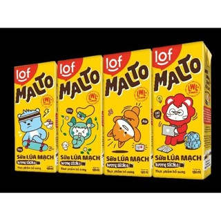 Sữa malto sô, sô bạc hà 180ml