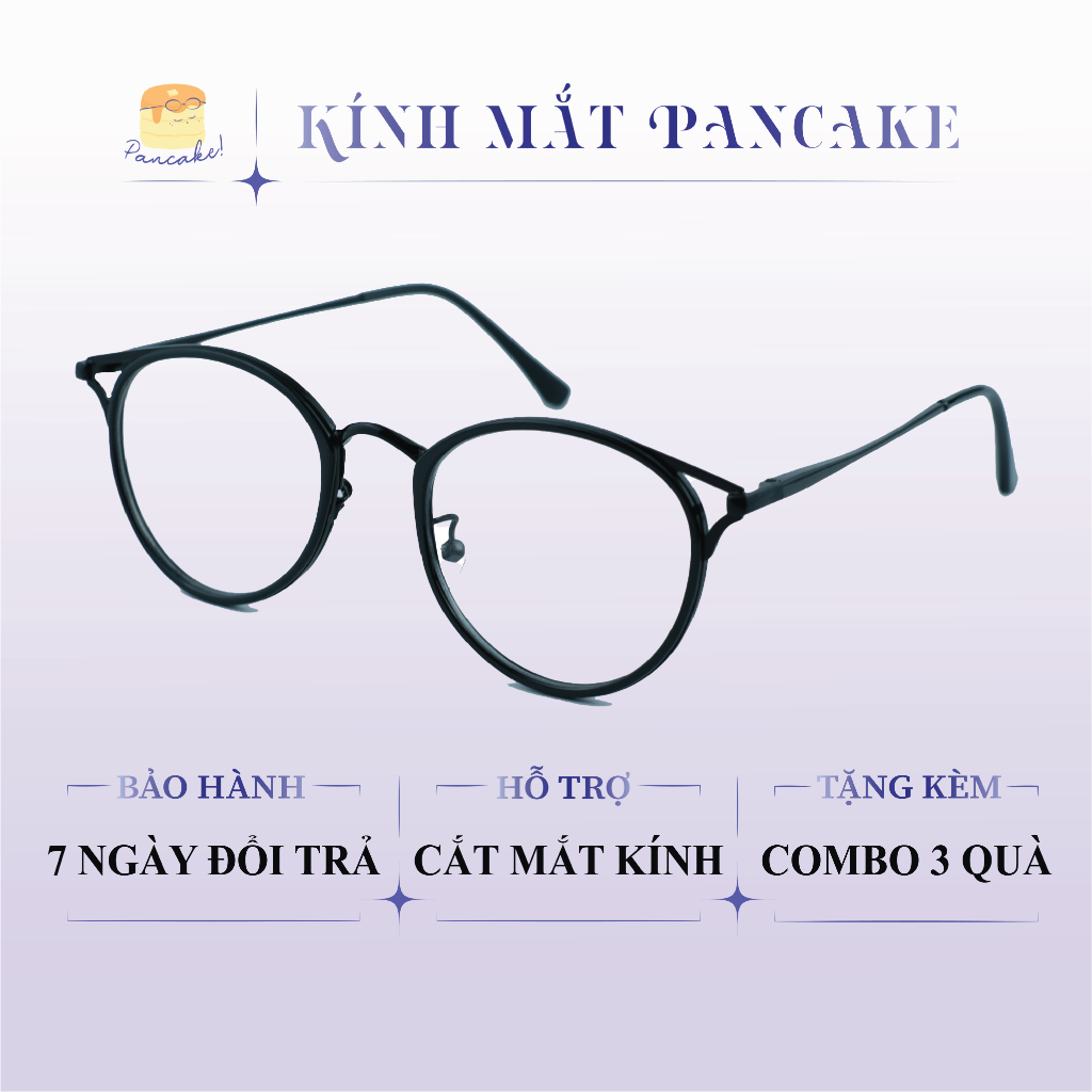 Gọng kính mắt mèo kim loại nữ thiết kế phong cách phụ kiện thời trang 9002329 – Kính mắt PanCake