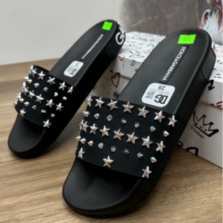 Dép nam quai ngang, dép DG đính ngôi sao cực chất, đế đúc công nghệ eva chống nún, dép đính đá siêu hot