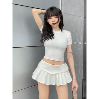 Cazi Morry Skirt - Chân váy cạp chữ V Cazi