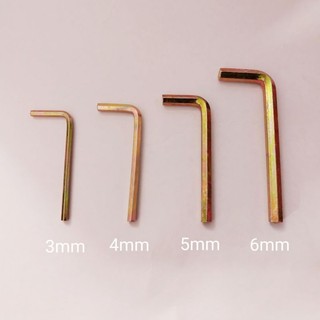 Cây lục giác, lục lăng 6 cạnh mở ốc lục giác đủ size 1.5mm 2mm 2.5mm 3mm 4mm 5mm 6mm 8mm