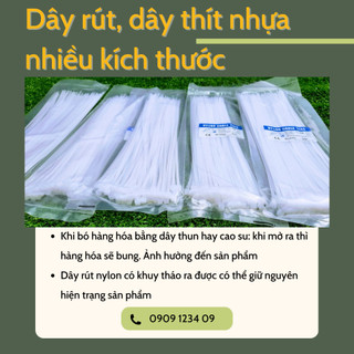 Dây rút cố định giàn dây leo, vật dụng gia đình (Vườn Sài Gòn - Vuon Sai Gon)