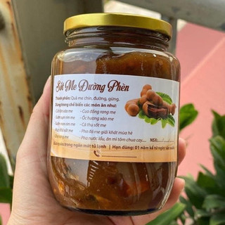 Sốt me đường phèn, sốt me loại ngon đặc sánh hũ 800gr