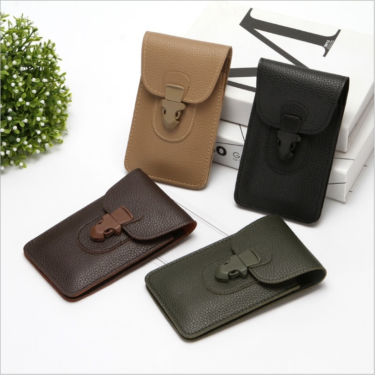 Túi đeo hông đựng điện thoại đeo thắt lưng, BAO đựng điện thoại, bao da đeo thắt lưng - BDM010a