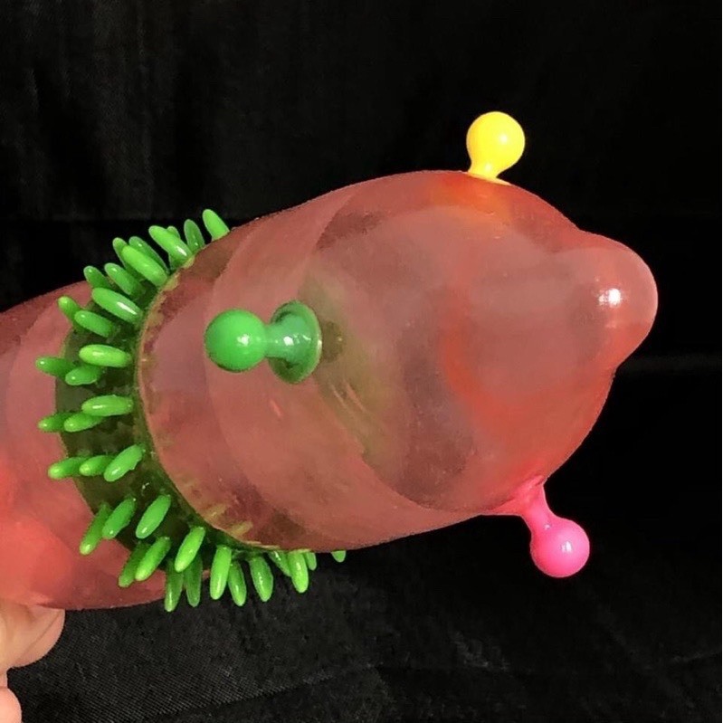 SU8 Bao Cao Su Bi Gân Gai  râu Cao Cấp Runbo Hộp 6 Chiếc