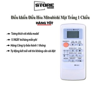 Điều Khiển Điều Hòa Máy Lạnh Mitsubishi Inverter MP08B ( Mặt Trắng) Chất lượng tốt