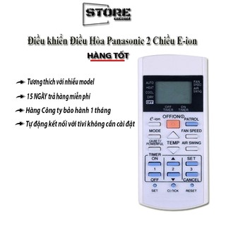 Điều Khiển Điều Hòa Máy Lạnh Panasonic E-ion 2 chiều chất lượng tốt