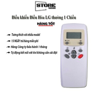 Điều khiển điều hòa lg g07ah nút đỏ 1 chiều chất lượng tốt