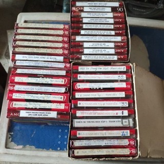 băng cassette Sony (giá 1 cuốn)