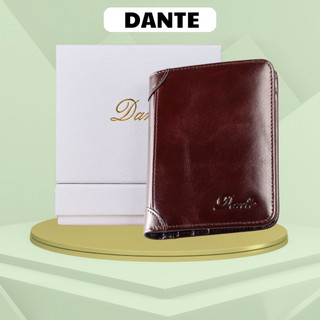 Ví da nam đứng BCV - FV01 chính hãng DANTE nhiều ngăn, ví da bò cao cấp lịch lãm, có hộp làm quà tặng sang trọng