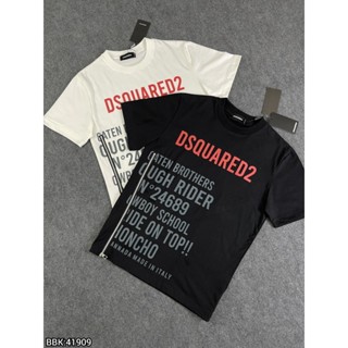 Áo phông DSQ khóa kéo chất Cotton năng động trẻ trung