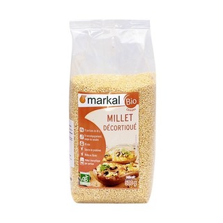 Hạt kê hữu cơ đã bóc vỏ Markal cho bé ăn dặm