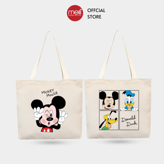 Túi tote vải canvas mộc cao cấp đeo vai đi học đi chơi mới nhất