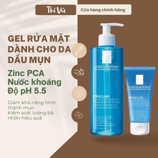 Sữa rửa mặt La Roche-Posay Effaclar 400ml cho da dầu, mụn, nhạy cảm hn