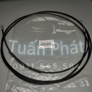 Dây mở cốp sau vios 2003-2021 altis 2008-2017 camry 03-05